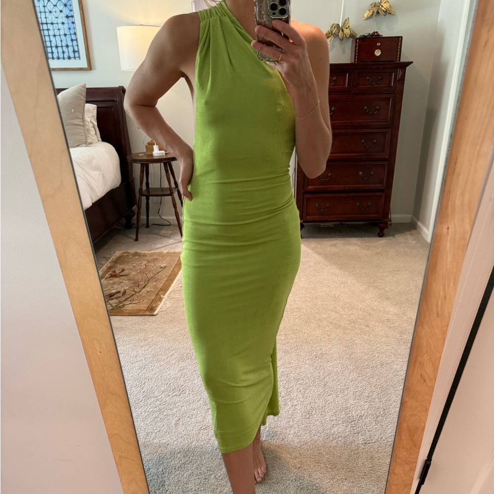 Misha Collection halter dress